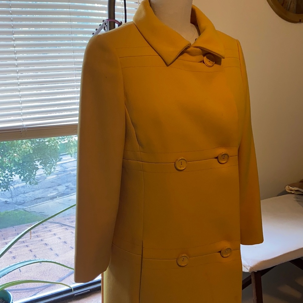 Vintage Yellow Coat